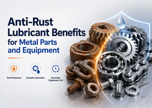 Neueste Unternehmensnachrichten über Vorteile von Rostschmiermitteln für Metallteile und -ausrüstung: Rostverhütung, -schutz und -wartung