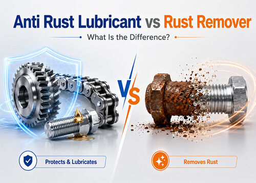 Latest company news about Anti Rust Lubricant vs Rust Remover: What Is the Difference?
