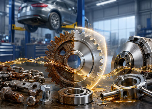 Neueste Unternehmensnachrichten über Bestes Rostschutzschmiermittel für die Fahrzeugwartung: Schützen Sie Metallteile vor Rost, Korrosion und Verschleiß