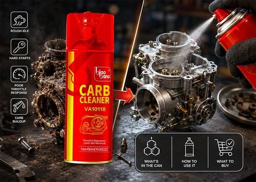 Latest company news about Carburetor Cleaner 101: What's in the Can, How to Use It, and What to Buy