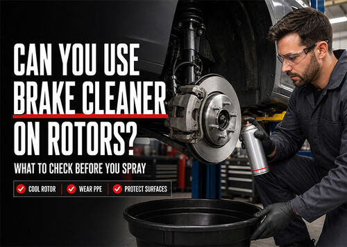 Latest company news about Can You Use Brake Cleaner on Rotors? What to Check Before You Spray