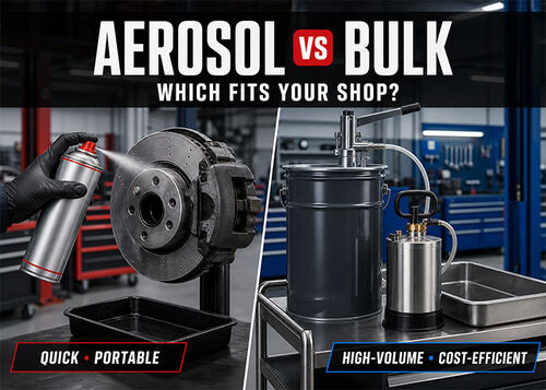 Latest company news about Aerosol Brake Cleaner vs Bulk Brake Cleaner: Which Format Fits Your Shop?