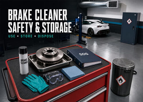 Latest company news about Brake Cleaner Safety & Storage Guide: Workshop Best Practices