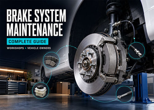 সম্পর্কে সর্বশেষ কোম্পানি খবর Brake System Maintenance: Complete Guide for Workshops & Vehicle Owners