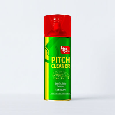 Ποιότητα 450 ml Pitch Cleaner με μη καταστροφική φόρμουλα για επαναφορά της λάμψης σε χρώμα και τροχούς εργοστάσιο