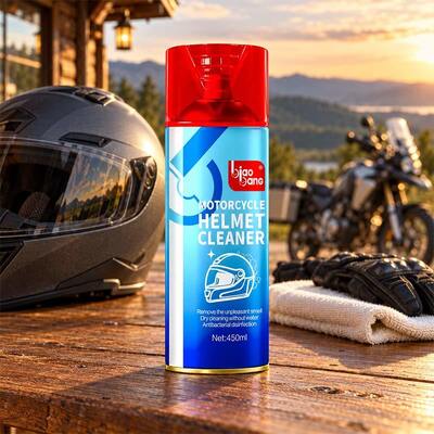 Quality 450ml No-Rinse Motorcycle Helmet Foam Cleaner with Odor Control for Easy Wipe Cleaning factory